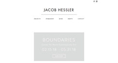 Desktop Screenshot of jacobhessler.com